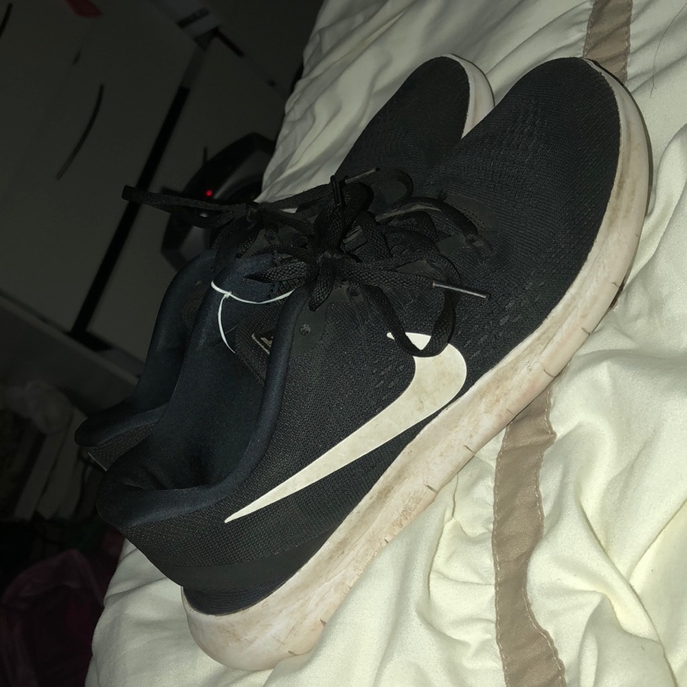 Black Nike sneakers
